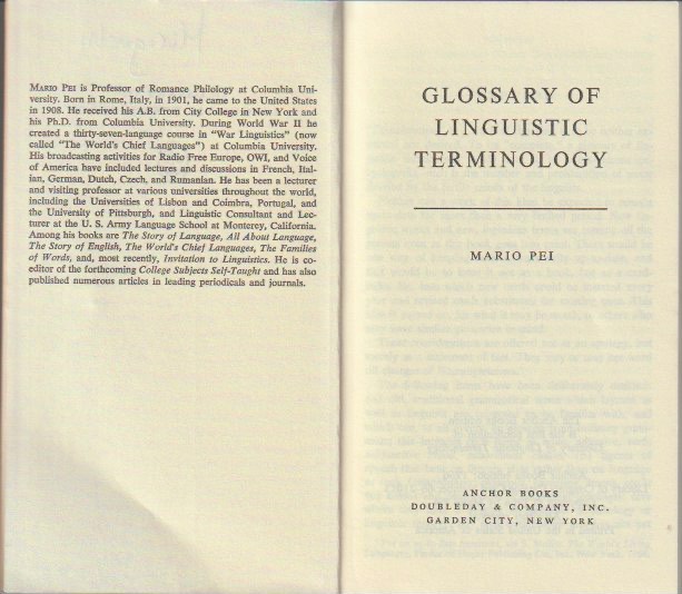 Title page and note on the author