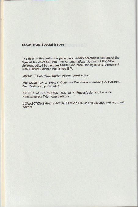 Front cover verso