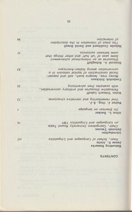 Contents
