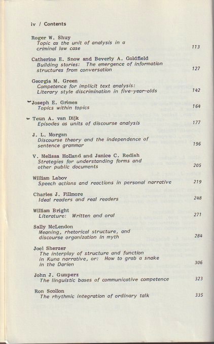 Contents, continued