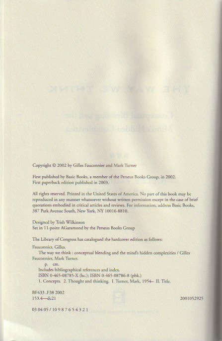 Copyright page