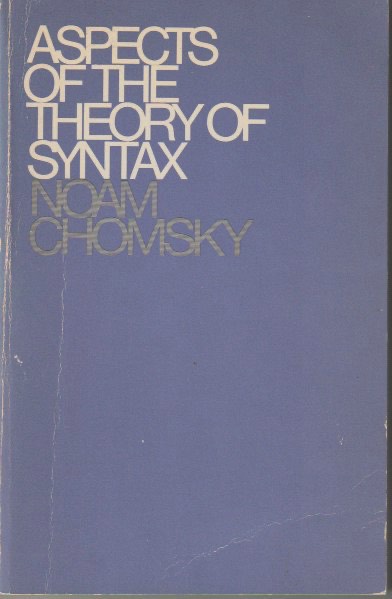 Aspects of the Theory of Syntax (paperback edition)