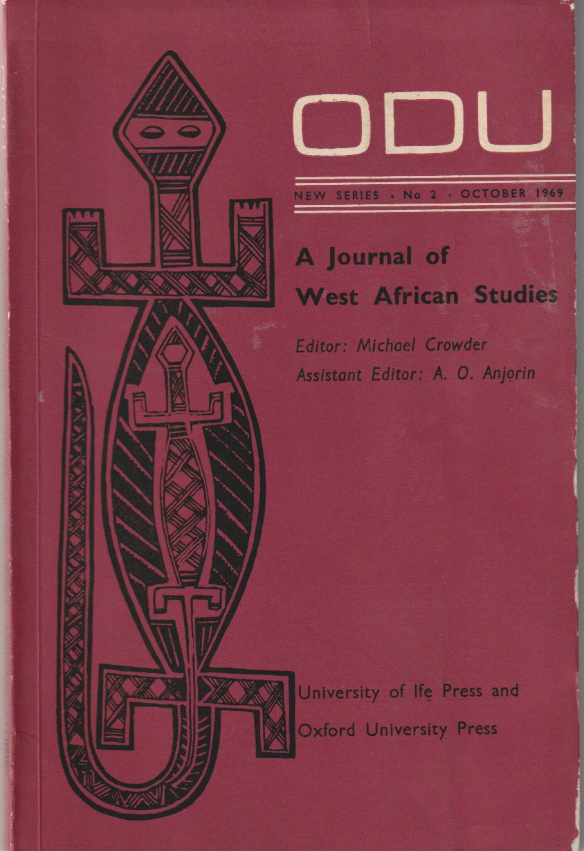 Odu New Series No. 2