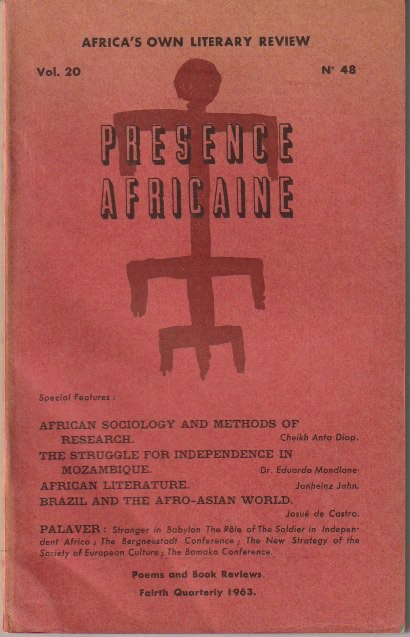 Présence Africaine No. 48