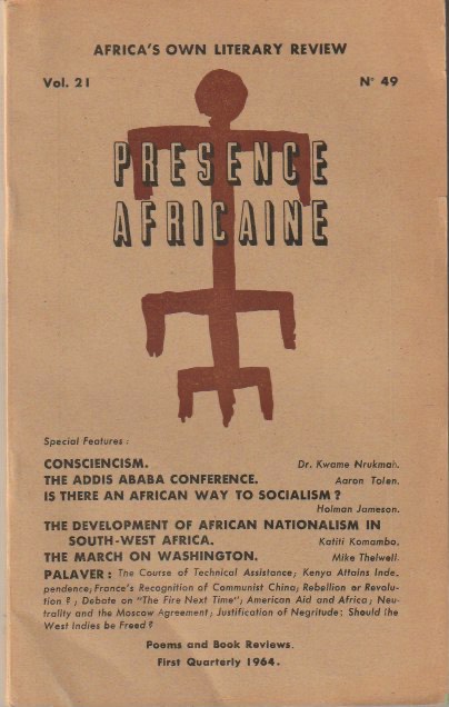 Présence Africaine No. 49