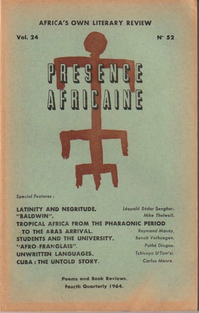 Présence Africaine No. 52