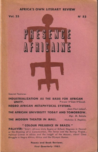 Présence Africaine No. 53