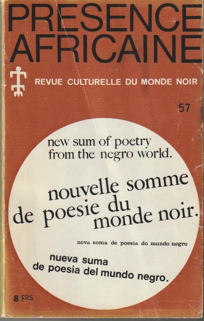 Nouvelle somme de poésie du monde noir