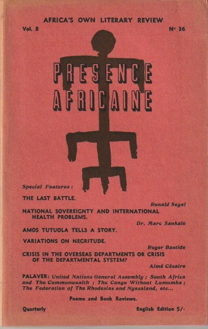 Présence Africaine No. 36