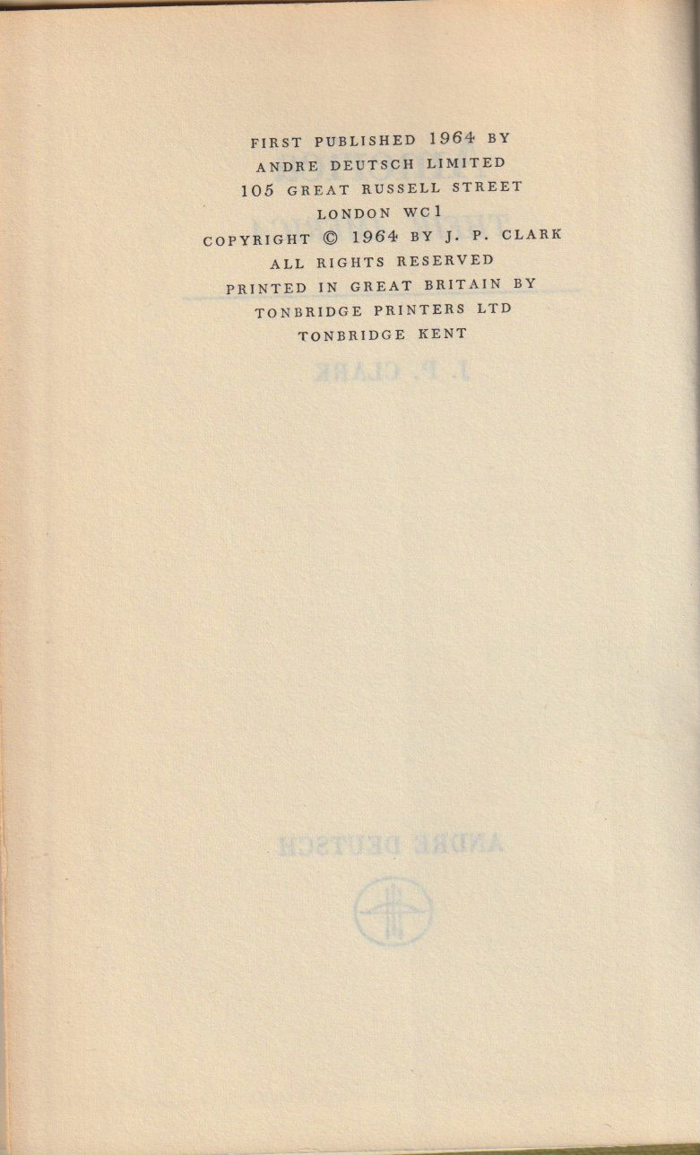 America, Their America — Imprint page