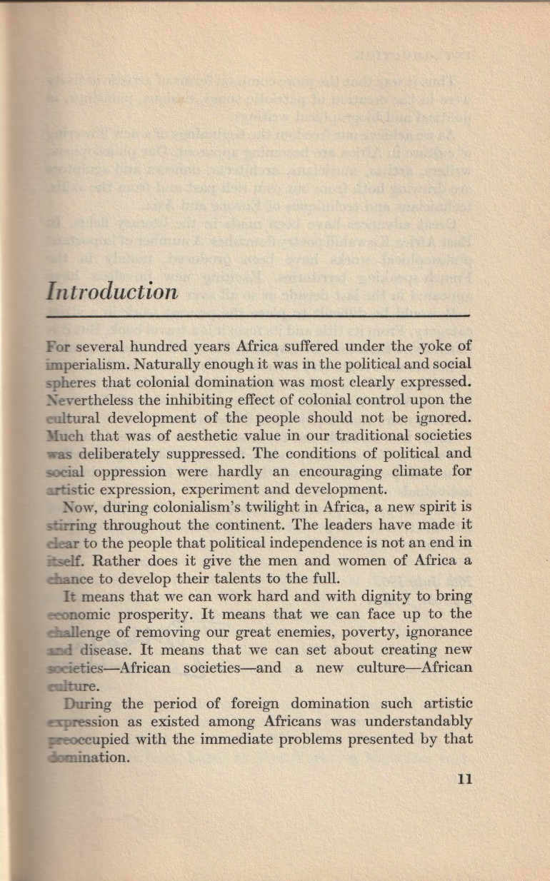 An African Abroad — Introduction by Tom Mboya