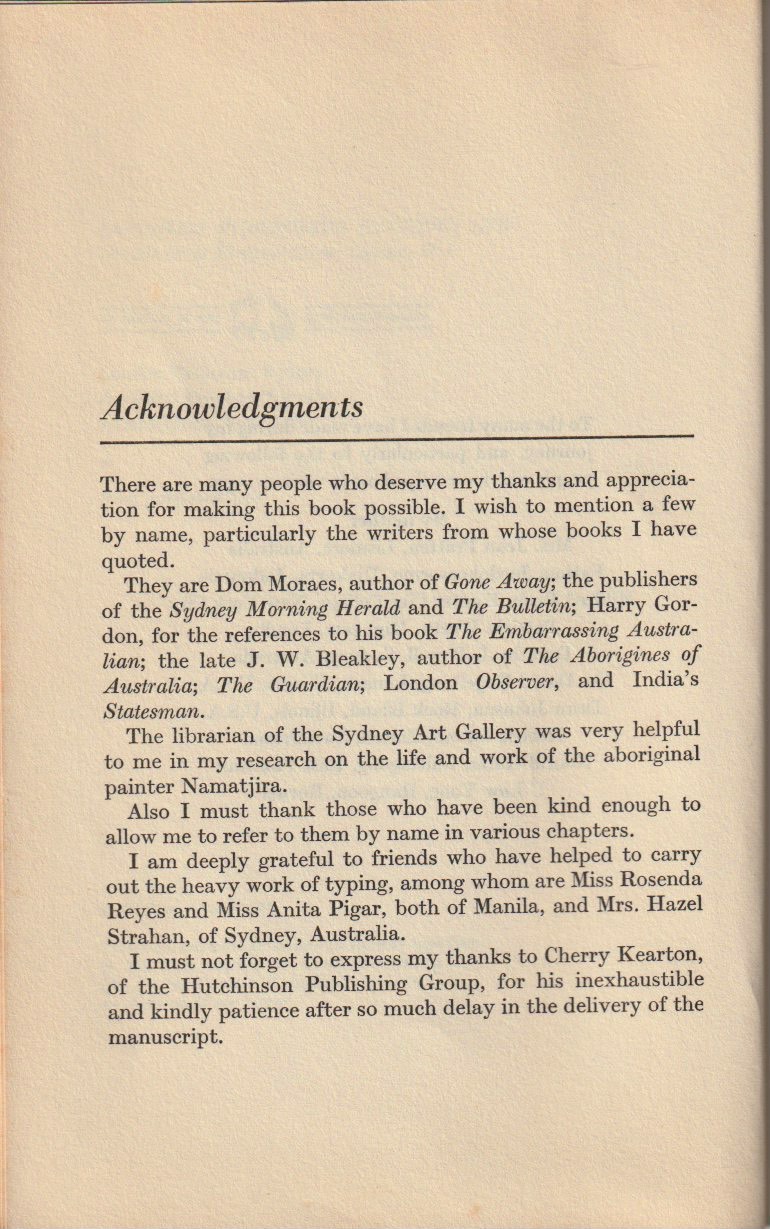 An African Abroad — Acknowledgments