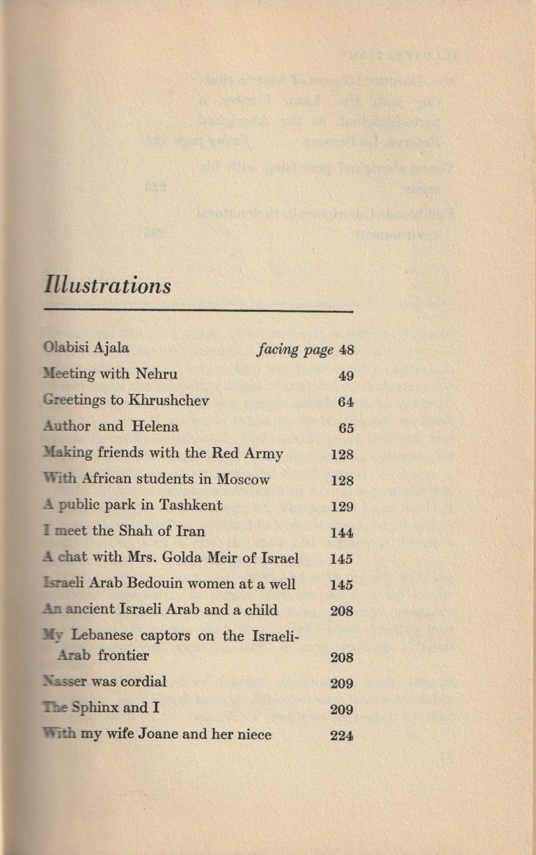 An African Abroad — Illustrations I