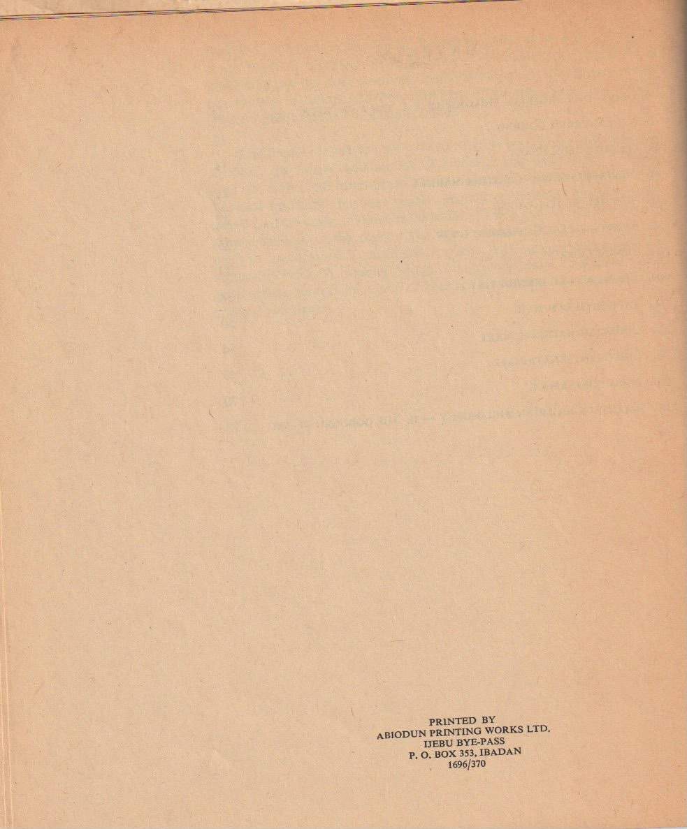 Before the Blackout — Printers imprint
