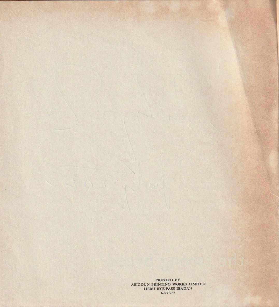 The Strong Breed — Imprint  printer