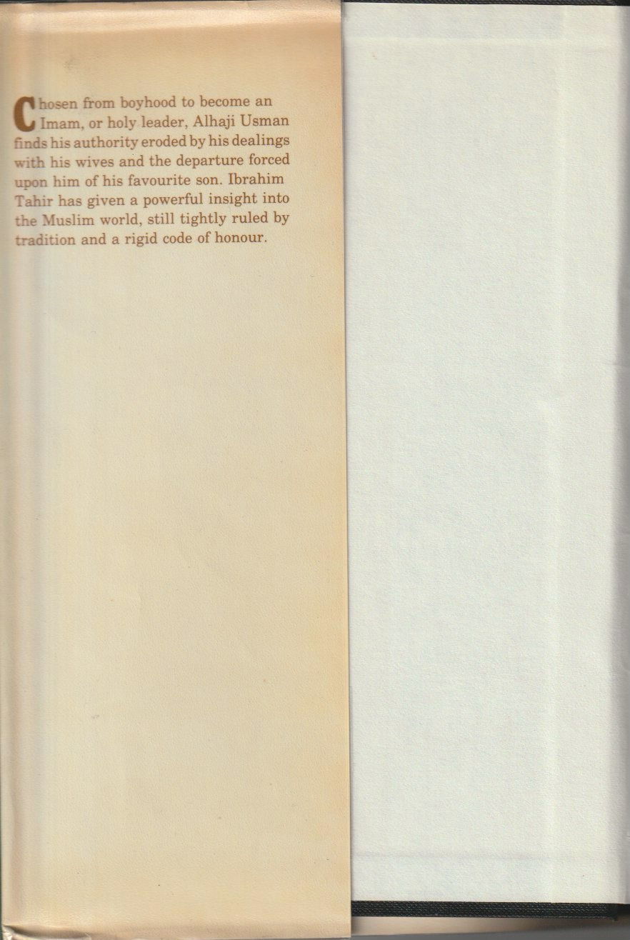 The Last Imam — Front flap