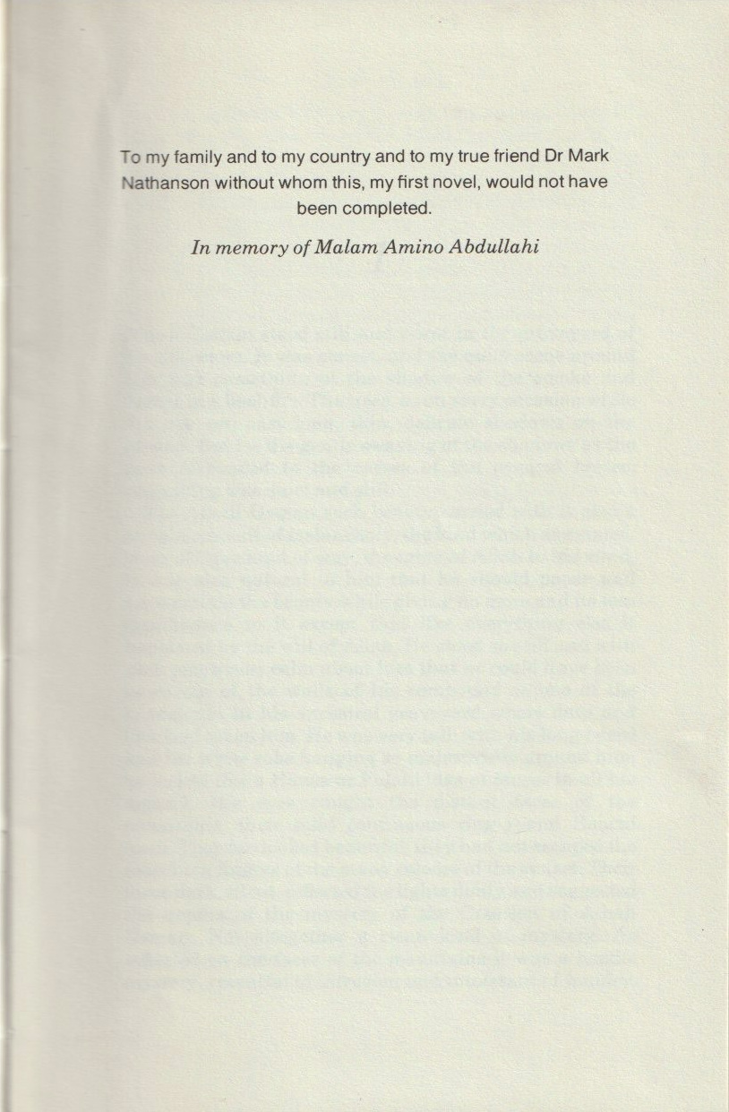 The Last Imam — Dedication