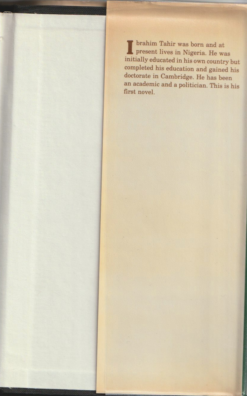 The Last Imam — Back flap author biography