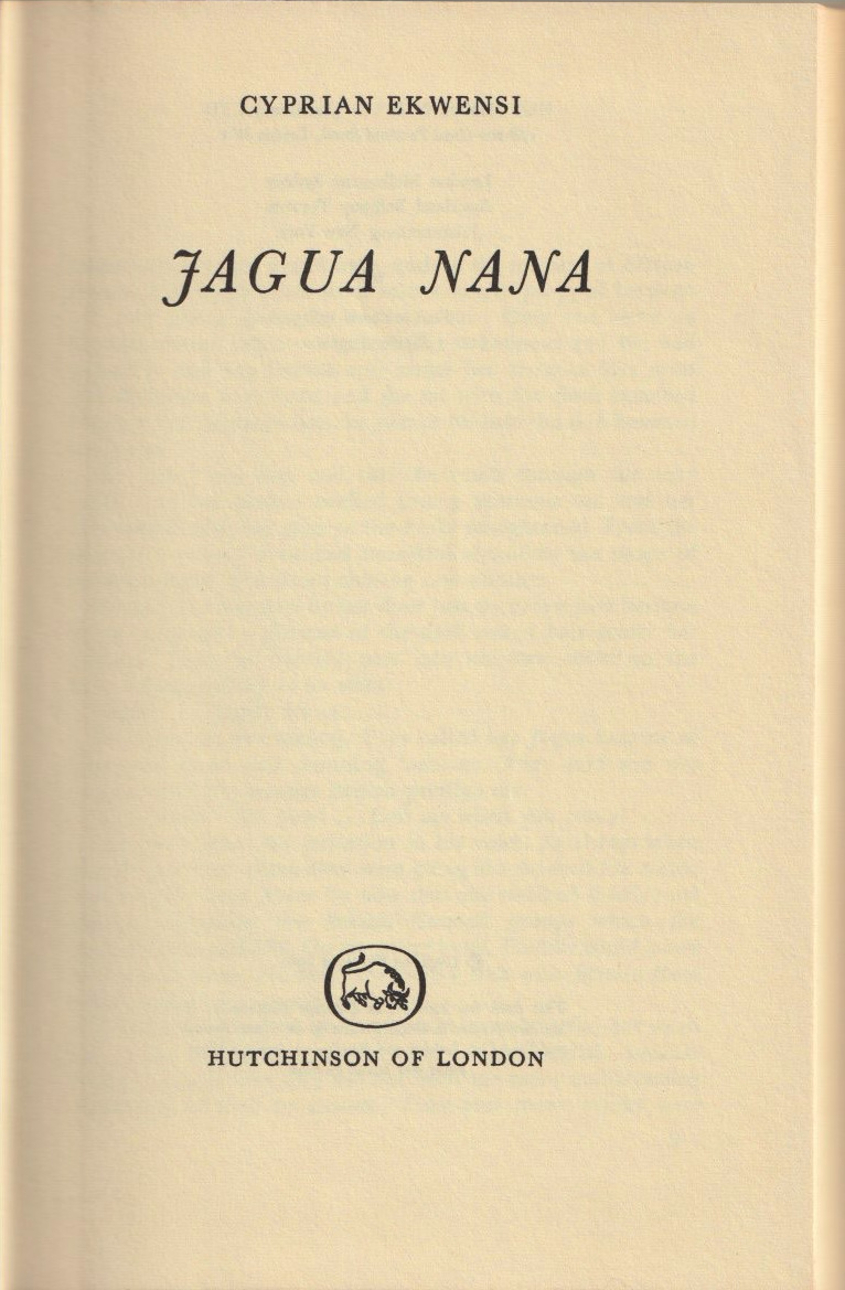 Jagua Nana — Title page